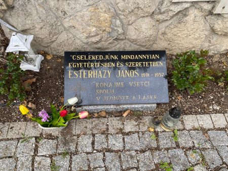 Esterházy János emléktábla